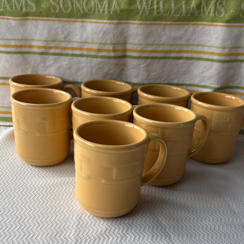 Longeburger Ceramic Mug Set